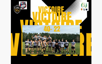 NOS CADETS VICTORIEUX