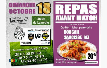 REPAS DU RUGBY 18.10.2026